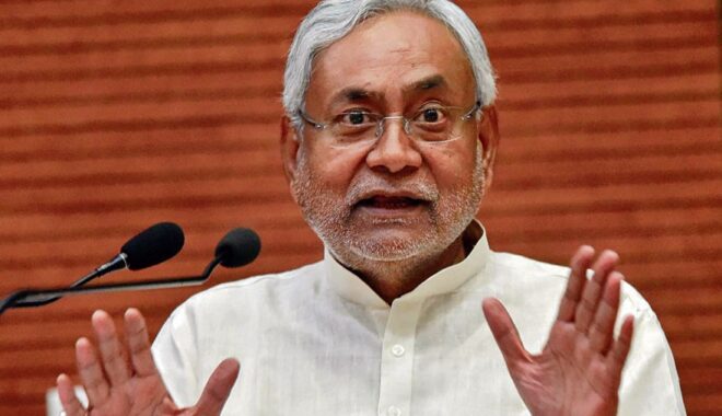 CHIF MINISTER OF BIHAR NITISH KUMAR