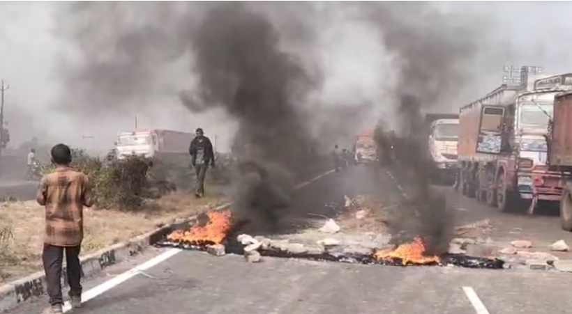 Driver-Strike-protest-new-motor-vehicle-act