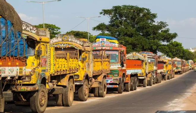 Truck-Drivers-Protest-Hit-Run-Provision