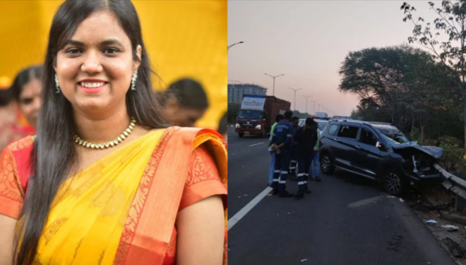 Lasya-Nandita-Telangana-MLA-Killed-In-Road-Accident